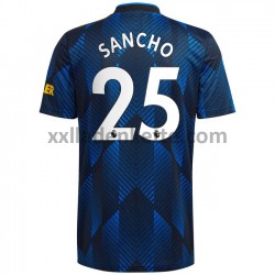 Fußballtrikot Manchester United Jadon Sancho 25 Ausweich 2021-2022 Kurzarm