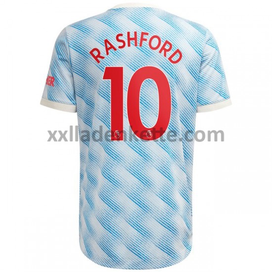 Fußballtrikot Manchester United Marcus Rashford 10 Auswärts 2021-2022 Kurzarm