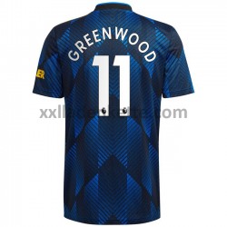 Fußballtrikot Manchester United Mason Greenwood 11 Ausweich 2021-2022 Kurzarm