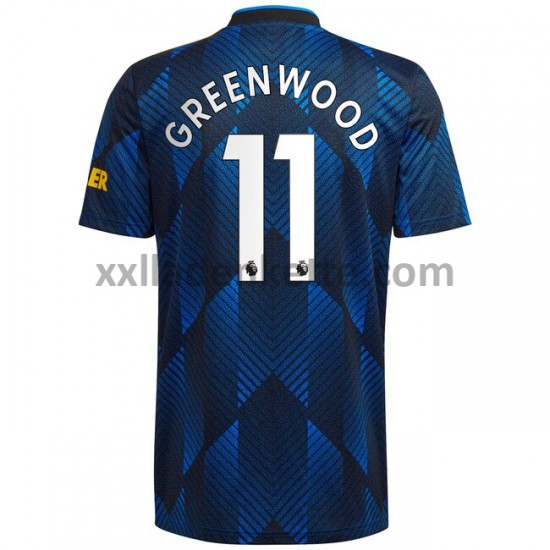 Fußballtrikot Manchester United Mason Greenwood 11 Ausweich 2021-2022 Kurzarm