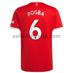 Fußballtrikot Manchester United Paul Pogba 6 Heim 2021-2022 Kurzarm