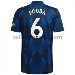 Fußballtrikot Manchester United Paul Pogba 6 Ausweich 2021-2022 Kurzarm