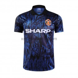 Fußballtrikot Manchester United Retro Auswärts 1993 Kurzarm