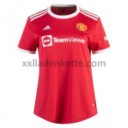 Fußballtrikot Manchester United Dame Heim 2021-2022 Kurzarm