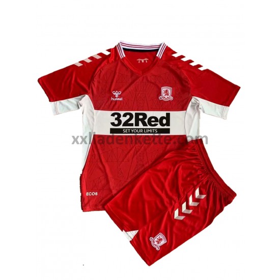 Fußballtrikot Middlesbrough Kinder Heim 2021-2022 Kurzarm