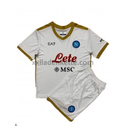 Fußballtrikot SSC Neapel Kinder Auswärts 2021-2022 Kurzarm