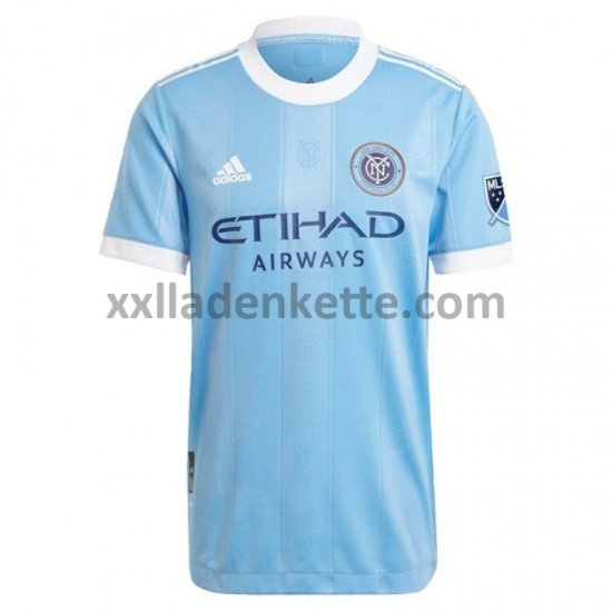 Fußballtrikot New York City FC Heim 2022 Kurzarm