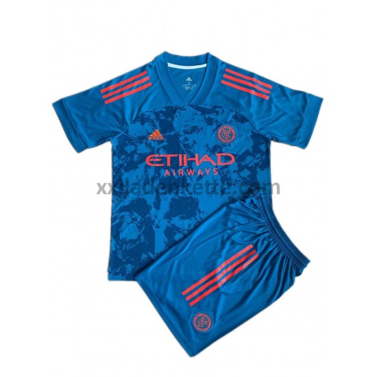 Fußballtrikot New York City FC Special Kinder Heim 2021-2022 Kurzarm