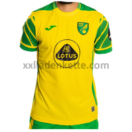 Fußballtrikot Norwich City Heim 2021-2022 Kurzarm
