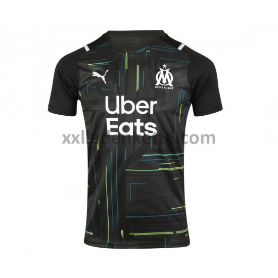 Fußballtrikot Olympique Marseille Torwart Heim 2021-2022 Kurzarm
