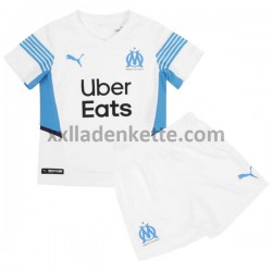 Fußballtrikot Olympique Marseille Kinder Heim 2021-2022 Kurzarm