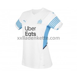 Fußballtrikot Olympique Marseille Damen Heim 2021-2022 Kurzarm