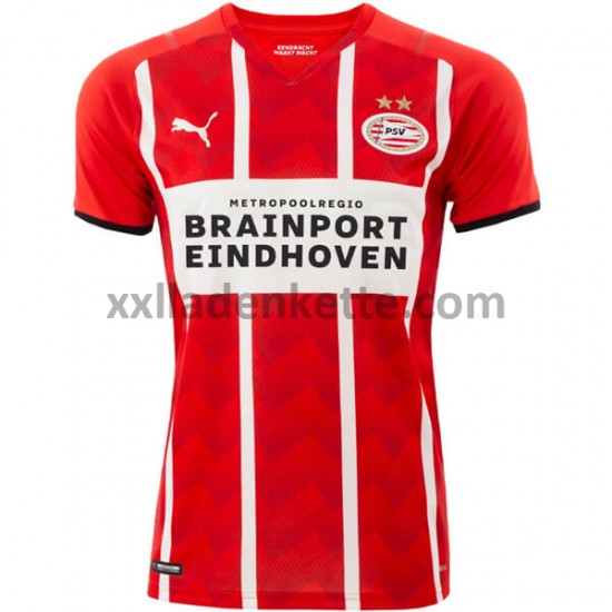 Fußballtrikot PSV Eindhoven Heim 2021-2022 Kurzarm