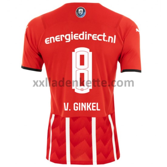 Fußballtrikot PSV Eindhoven Marco van Ginkel 8 Heim 2021-2022 Kurzarm