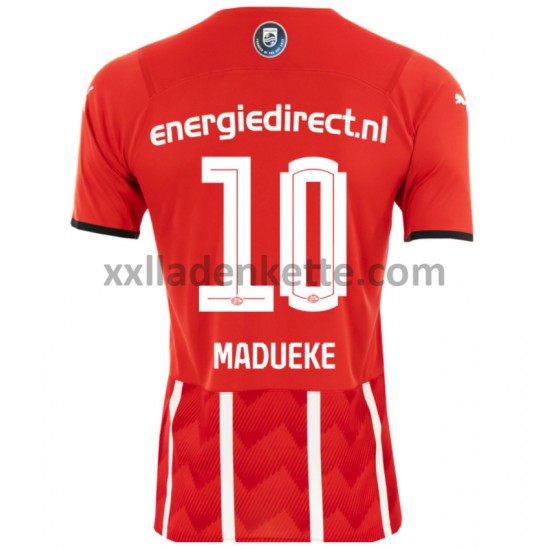 Fußballtrikot PSV Eindhoven Noni Madueke 10 Heim 2021-2022 Kurzarm