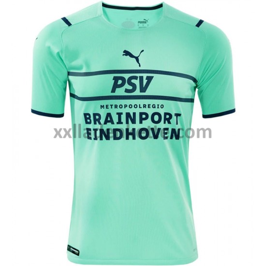 Fußballtrikot PSV Eindhoven Ausweich 2021-2022 Kurzarm