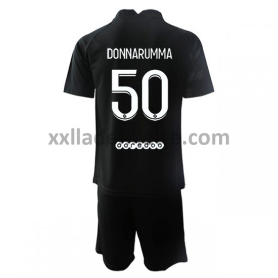 Fußballtrikot Paris Saint-Germain Torwart Gianluigi Donnarumma 50 Kinder Auswärts 2021-2022 Kurzarm