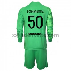 Fußballtrikot Paris Saint-Germain Torwart Gianluigi Donnarumma 50 Kinder Ausweich 2021-2022 Langarm