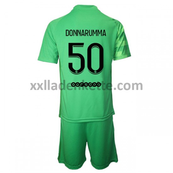 Fußballtrikot Paris Saint-Germain Torwart Gianluigi Donnarumma 50 Kinder Ausweich 2021-2022 Kurzarm