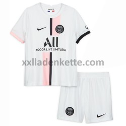 Fußballtrikot Paris Saint-Germain Kinder Auswärts 2021-2022 Kurzarm