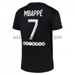 Fußballtrikot Paris Saint-Germain Kylian Mbappé 7 Ausweich 2021-2022 Kurzarm