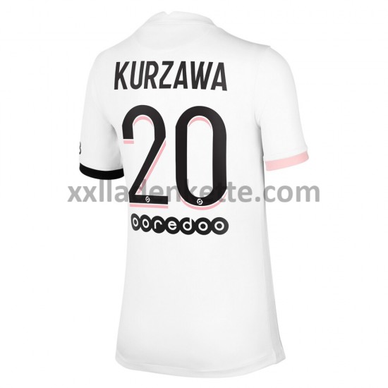Fußballtrikot Paris Saint-Germain Layvin Kurzawa 20 Auswärts 2021-2022 Kurzarm