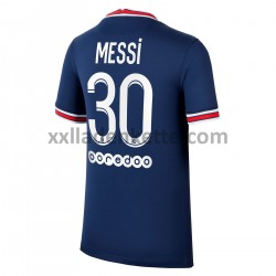 Fußballtrikot Paris Saint-Germain Lionel Messi 30 Heim 2021-2022 Kurzarm