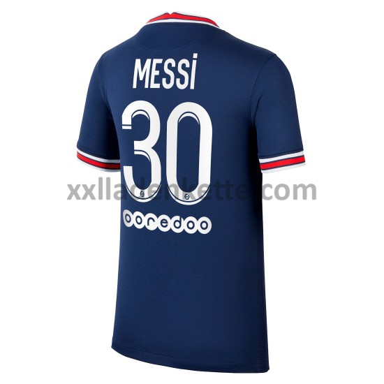 Fußballtrikot Paris Saint-Germain Lionel Messi 30 Heim 2021-2022 Kurzarm