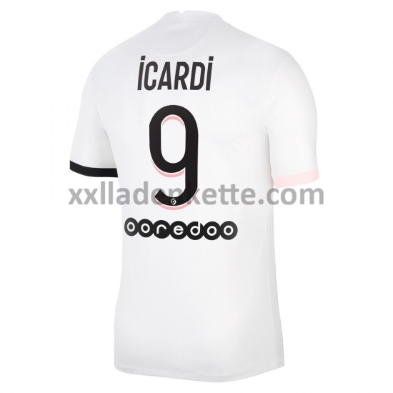 Fußballtrikot Paris Saint-Germain Mauro Icardi 9 Auswärts 2021-2022 Kurzarm