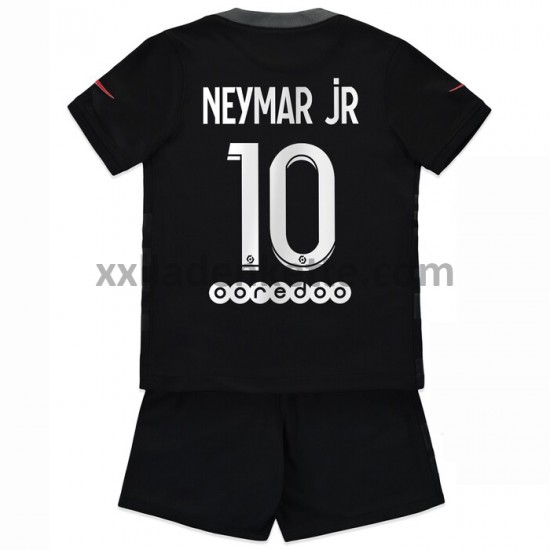 Fußballtrikot Paris Saint-Germain Neymar JR 10 Kinder Ausweich 2021-2022 Kurzarm