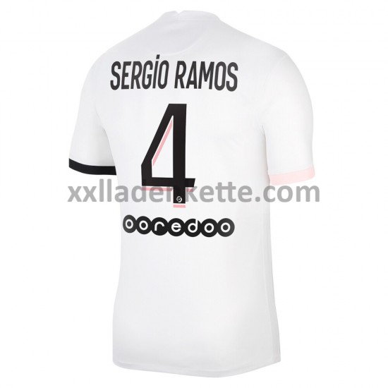 Fußballtrikot Paris Saint-Germain Sergio Ramos 4 Auswärts 2021-2022 Kurzarm