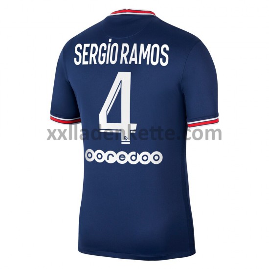 Fußballtrikot Paris Saint-Germain Sergio Ramos 4 Heim 2021-2022 Kurzarm