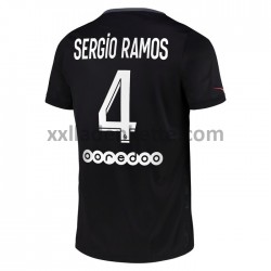 Fußballtrikot Paris Saint-Germain Sergio Ramos 4 Ausweich 2021-2022 Kurzarm