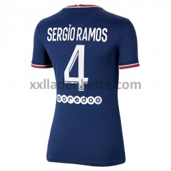 Fußballtrikot Paris Saint-Germain Sergio Ramos 4 Dame Heim 2021-2022 Kurzarm