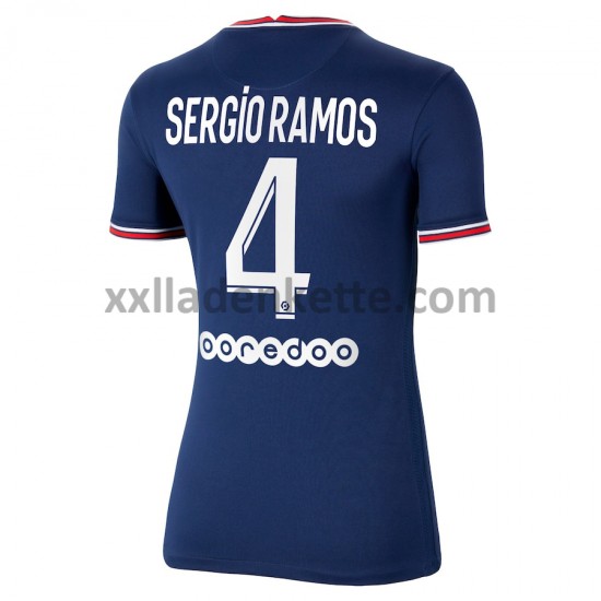 Fußballtrikot Paris Saint-Germain Sergio Ramos 4 Dame Heim 2021-2022 Kurzarm