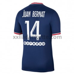Fußballtrikot Paris Saint-Germain PSG Juan Bernat 14 Heim 2021-2022 Kurzarm
