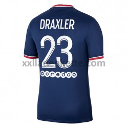 Fußballtrikot Paris Saint-Germain PSG Julian Draxler 23 Heim 2021-2022 Kurzarm