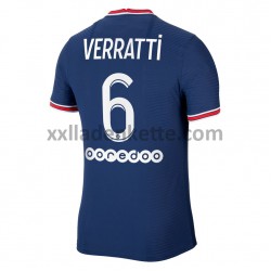 Fußballtrikot Paris Saint-Germain PSG Marco Verratti 6 Heim 2021-2022 Kurzarm