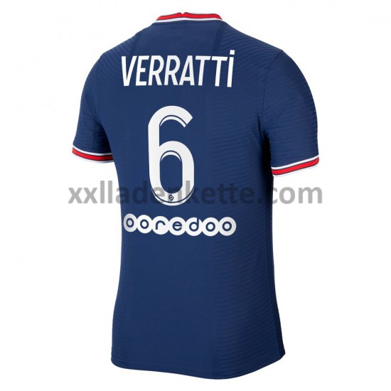 Fußballtrikot Paris Saint-Germain PSG Marco Verratti 6 Heim 2021-2022 Kurzarm