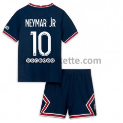 Fußballtrikot Paris Saint-Germain PSG Neymar Jr 10 Kinder Heim 2021-2022 Kurzarm