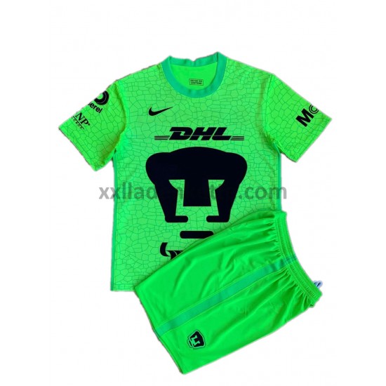 Fußballtrikot UNAM Pumas Torwart Kinder Ausweich 2021-2022 Kurzarm