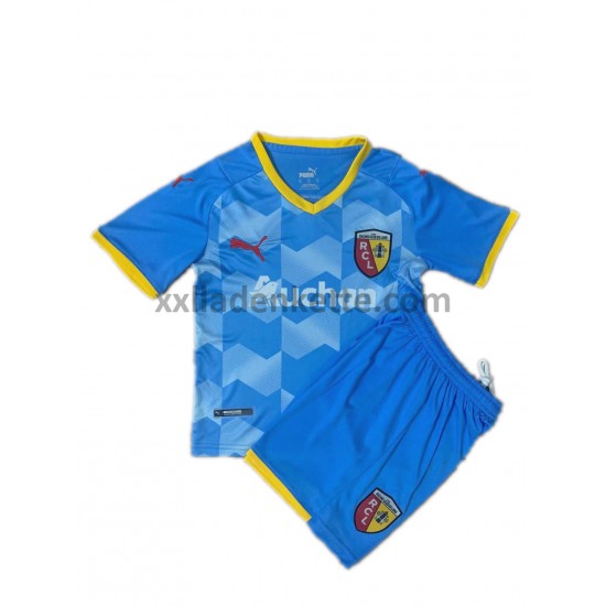 Fußballtrikot RC Lens Kinder Ausweich 2021-2022 Kurzarm