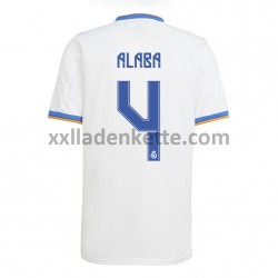 Fußballtrikot Real Madrid David Alaba 4 Heim 2021-2022 Kurzarm