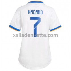 Fußballtrikot Real Madrid Eden Hazard 7 Dame Heim 2021-2022 Kurzarm