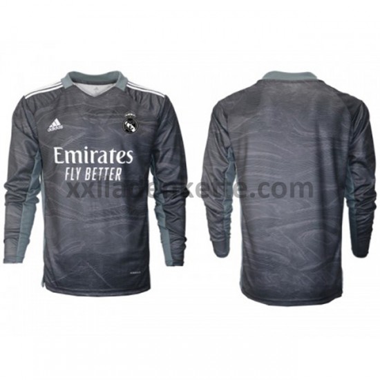Fußballtrikot Real Madrid Torwart Heim 2021-2022 Langarm