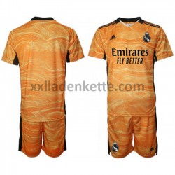 Fußballtrikot Real Madrid Torwart Kinder Auswärts 2021-2022 Kurzarm