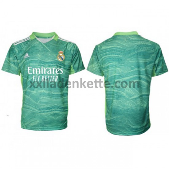 Fußballtrikot Real Madrid Torwart Ausweich 2021-2022 Kurzarm