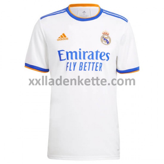 Fußballtrikot Real Madrid Heim 2021-2022 Kurzarm