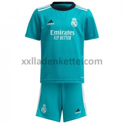 Fußballtrikot Real Madrid Kinder Ausweich 2021-2022 Kurzarm