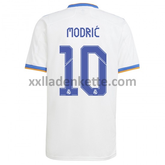Fußballtrikot Real Madrid Luka Modrić 10 Heim 2021-2022 Kurzarm